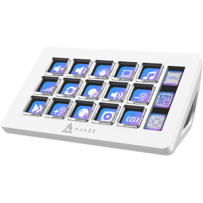 Контролер для стримінгу Ajazz AKP153E USB White (AKP153E-W) Контролер для стримінгу Ajazz AKP153E USB White (AKP153E-W)