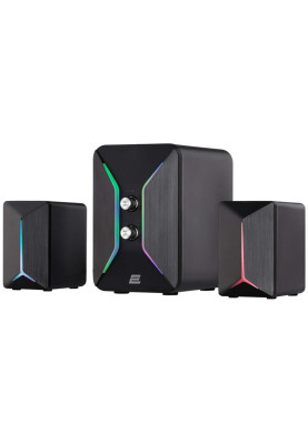 Акустична система 2E PCS301 RGB Black (2E-PCS301BK)