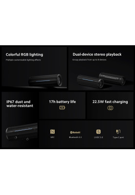 Акустична система Xiaomi Bluetooth Speaker Black (QBH4275GL)