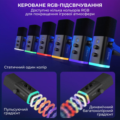 Мікрофон Fifine AM8T Black Мікрофон Fifine AM8T Black