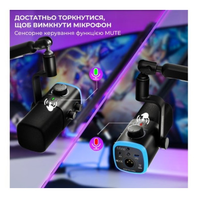 Мікрофон Fifine AM9 Black