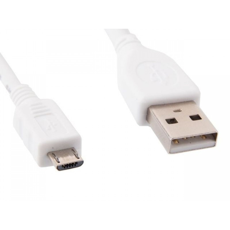 Кабель Cablexpert USB - micro USB V 2.0 (M/M), 0.5 м, білий (CCP-mUSB2-AMBM-W-0.5M)