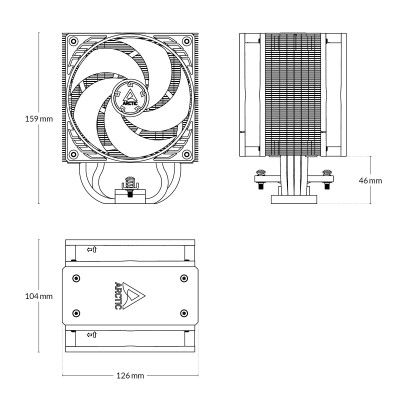 Кулер процесорний Arctic Freezer 36 SI (AOCPU00010A) Кулер процесорний Arctic Freezer 36 SI (AOCPU00010A)