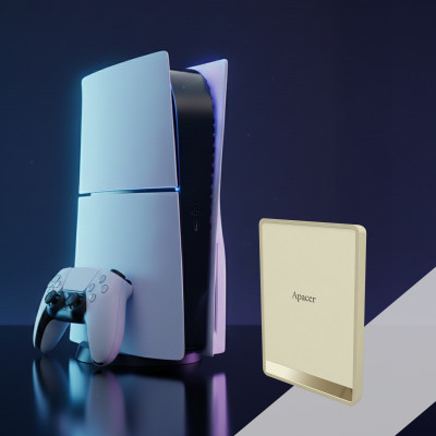 Накопичувач зовнішній SSD 512GB Apacer AS724 Cream (AP512GAS724C-1) Накопичувач зовнішній SSD 512GB Apacer AS724 Cream (AP512GAS724C-1)