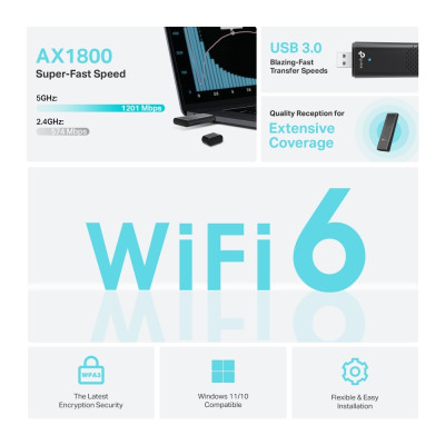 Бездротовий адаптер TP-Link Archer TX20U