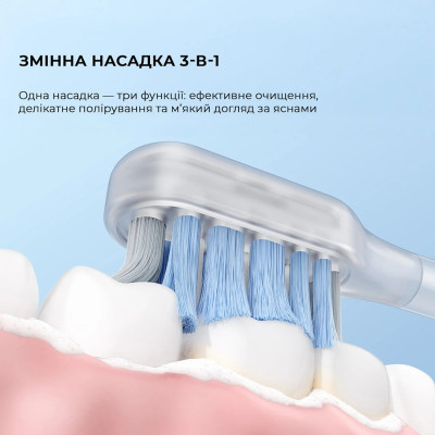 Зубна електрощітка Mova Fresh Pro Silver (ATB15A-SIL) Зубна електрощітка Mova Fresh Pro Silver (ATB15A-SIL)
