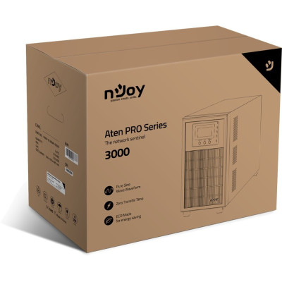 Джерело безперебійного живлення NJOY Aten Pro 3000 (PWUP-OL300AP-AZ01B) Джерело безперебійного живлення NJOY Aten Pro 3000 (PWUP-OL300AP-AZ01B)
