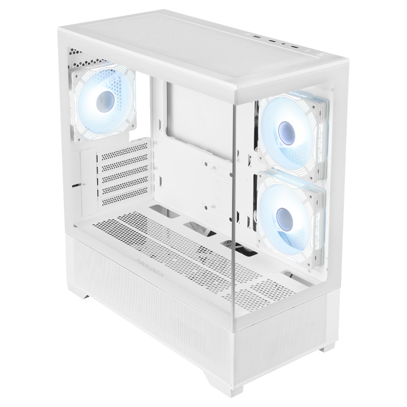 Корпус Prologix Axon GM-03AW Glass White