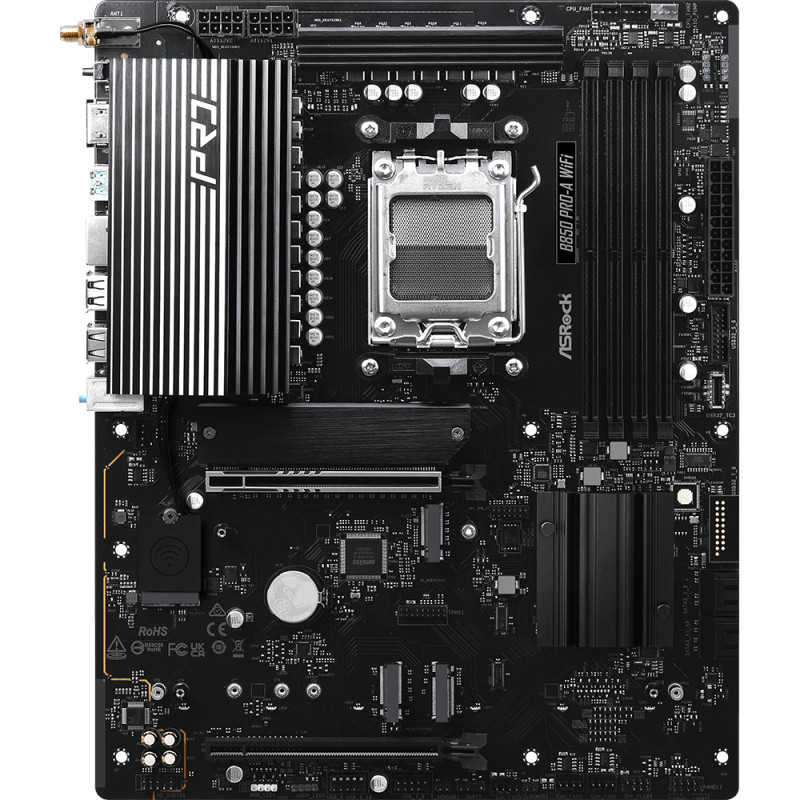 Материнська плата ASRock B850 Pro-A WiFi Socket AM5 Материнська плата ASRock B850 Pro-A WiFi Socket AM5