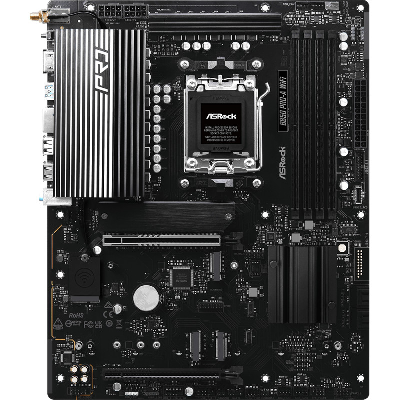 Материнська плата ASRock B850 Pro-A WiFi Socket AM5 Материнська плата ASRock B850 Pro-A WiFi Socket AM5