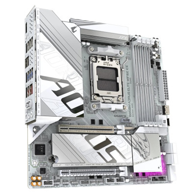 Материнська плата Gigabyte B850M Aorus Elite WiFi6E Ice Socket AM5