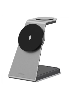 Бездротовий зарядний пристрій Proove Omni Power 3in1 15W Gray (WSOP15020003)