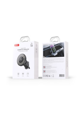 Бездротовий зарядний пристрій XO CX025 Magnetic MagSafe Black