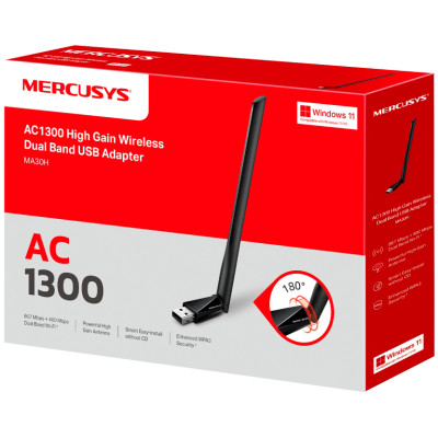 Бездротовий адаптер Mercusys MA30H Бездротовий адаптер Mercusys MA30H
