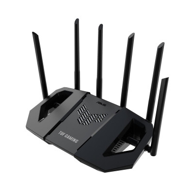 Бездротовий маршрутизатор Asus TUF Gaming BE6500 (TUF-BE6500) (90IG0920-MO9C00) Бездротовий маршрутизатор Asus TUF Gaming BE6500 (TUF-BE6500) (90IG0920-MO9C00)