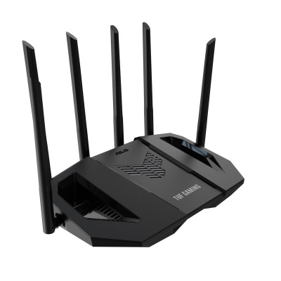 Бездротовий маршрутизатор Asus TUF Gaming BE6500 (TUF-BE6500) (90IG0920-MO9C00) Бездротовий маршрутизатор Asus TUF Gaming BE6500 (TUF-BE6500) (90IG0920-MO9C00)