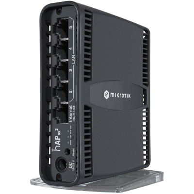 Бездротовий маршрутизатор MikroTik hAP AX2 (C52iG-5HaxD2HaxD-TC) Бездротовий маршрутизатор MikroTik hAP AX2 (C52iG-5HaxD2HaxD-TC)