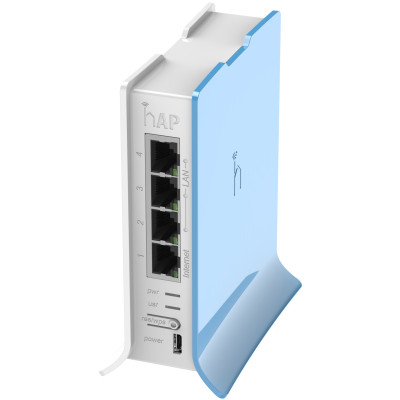 Бездротовий маршрутизатор Mikrotik hAP lite TC (RB941-2ND-TC) Бездротовий маршрутизатор Mikrotik hAP lite TC (RB941-2ND-TC)