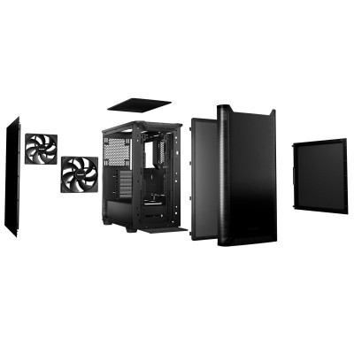 Корпус be quiet! Pure Base 501 Black (BG073) без БЖ Корпус be quiet! Pure Base 501 Black (BG073) без БЖ