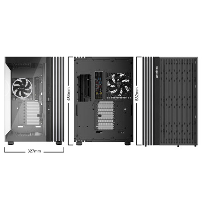 Корпус be quiet! Light Base 900 FX Black (BGW71) без БЖ Корпус be quiet! Light Base 900 FX Black (BGW71) без БЖ