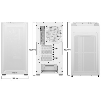 Корпус be quiet! Pure Base 501 Airflow Window White (BGW75) Корпус be quiet! Pure Base 501 Airflow Window White (BGW75)