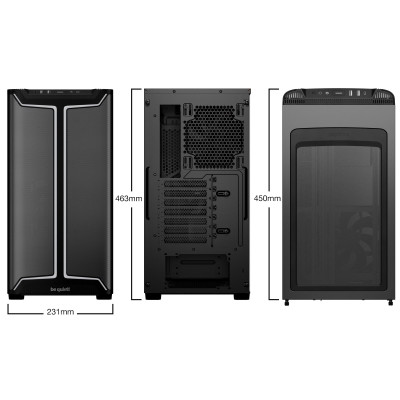 Корпус be quiet! Pure Base 501 DX Black (BGW76) Корпус be quiet! Pure Base 501 DX Black (BGW76)