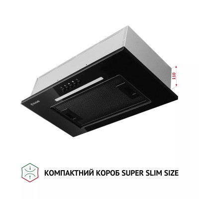 Витяжка Perfelli BI 5256 BL 700 LED