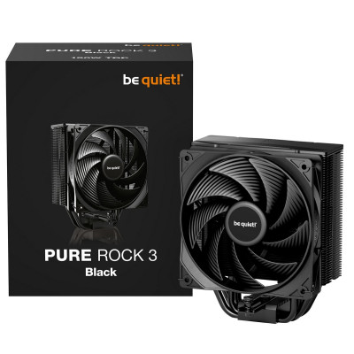Кулер процесорний be quiet! Pure Rock 3 Black (BK039) Кулер процесорний be quiet! Pure Rock 3 Black (BK039)