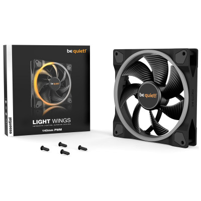 Вентилятор be quiet! Light Wings 140mm PWM Black (BL074) Вентилятор be quiet! Light Wings 140mm PWM Black (BL074)