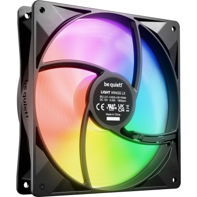 Вентилятор be quiet! Light Wings LX 140mm PWM High-Speed Black (BL129) Вентилятор be quiet! Light Wings LX 140mm PWM High-Speed Black (BL129)