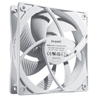 Вентилятор be quiet! Pure Wings 3 120mm PWM Reverse 3-Pack White (BL136) Вентилятор be quiet! Pure Wings 3 120mm PWM Reverse 3-Pack White (BL136)