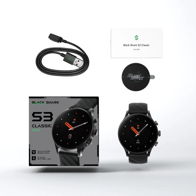 Смарт-годинник Black Shark S3 Classic BS-W2410 Black Смарт-годинник Black Shark S3 Classic BS-W2410 Black