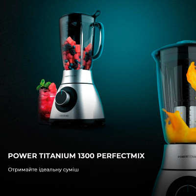 Блендер Cecotec Power Titanium 2000MAX PerfectMix Black CCTC-04140 (8435484041409) Блендер Cecotec Power Titanium 2000MAX PerfectMix Black CCTC-04140 (8435484041409)