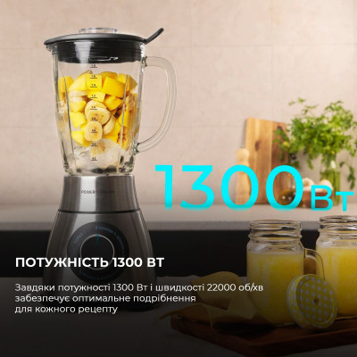 Блендер Cecotec Power Titanium 2000MAX PerfectMix Black CCTC-04140 (8435484041409) Блендер Cecotec Power Titanium 2000MAX PerfectMix Black CCTC-04140 (8435484041409)