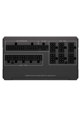 Блок живлення Corsair RM1000x ATX 3.1 (CP-9020271-EU) 1000W