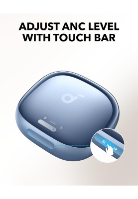 Bluetooth-гарнітура Anker SoundCore Liberty 4 Pro Blue Matte (A3954G31)
