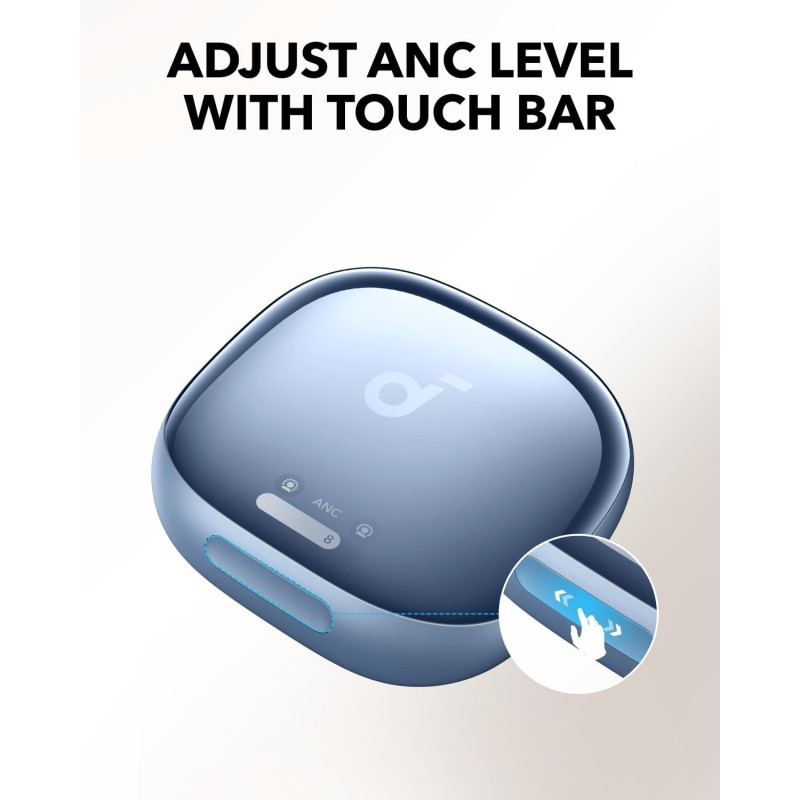 Bluetooth-гарнітура Anker SoundCore Liberty 4 Pro Blue Matte (A3954G31)