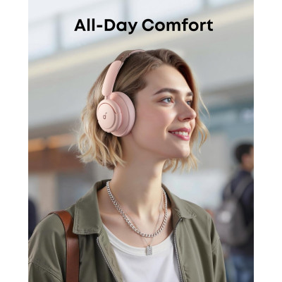 Bluetooth-гарнітура Anker SoundCore Life Q30 v2 Sakura Pink (A3028353) Bluetooth-гарнітура Anker SoundCore Life Q30 v2 Sakura Pink (A3028353)