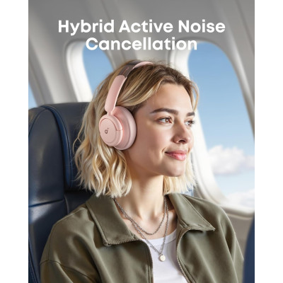 Bluetooth-гарнітура Anker SoundCore Life Q30 v2 Sakura Pink (A3028353) Bluetooth-гарнітура Anker SoundCore Life Q30 v2 Sakura Pink (A3028353)