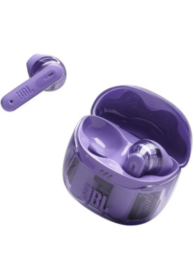 Bluetooth-гарнітура JBL Tune Flex Ghost Edition Purple (JBLTFLEXGPUR)