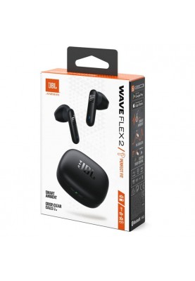 Bluetooth-гарнітура JBL Wave Flex 2 Black (JBLWFLEX2BLK)