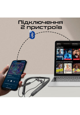 Bluetooth-гарнітура Promate Leap-200h Black