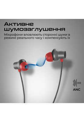 Bluetooth-гарнітура Promate Velcon Black