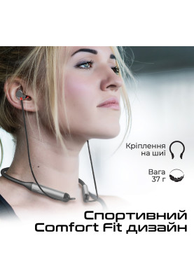 Bluetooth-гарнітура Promate Velcon Black