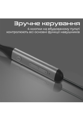 Bluetooth-гарнітура Promate Velcon Black