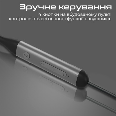 Bluetooth-гарнітура Promate Velcon Black