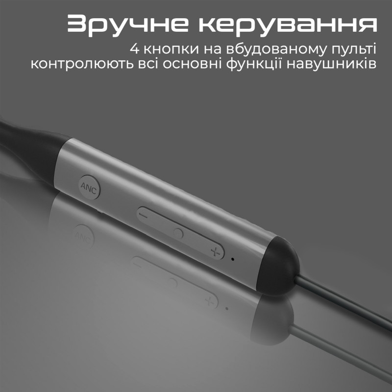 Bluetooth-гарнітура Promate Velcon Black
