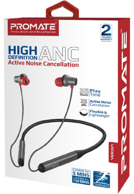 Bluetooth-гарнітура Promate Velcon Black