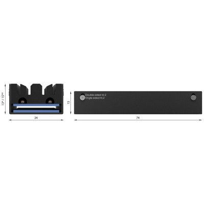 Радіатор охолодження для SSD be quiet! MC1 Pro (BZ003) Радіатор охолодження для SSD be quiet! MC1 Pro (BZ003)