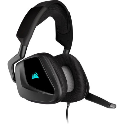 Гарнiтура Corsair Void RGB Elite USB Premium Gaming Headset with 7.1 Surround Sound Carbon (CA-9011203-EU)